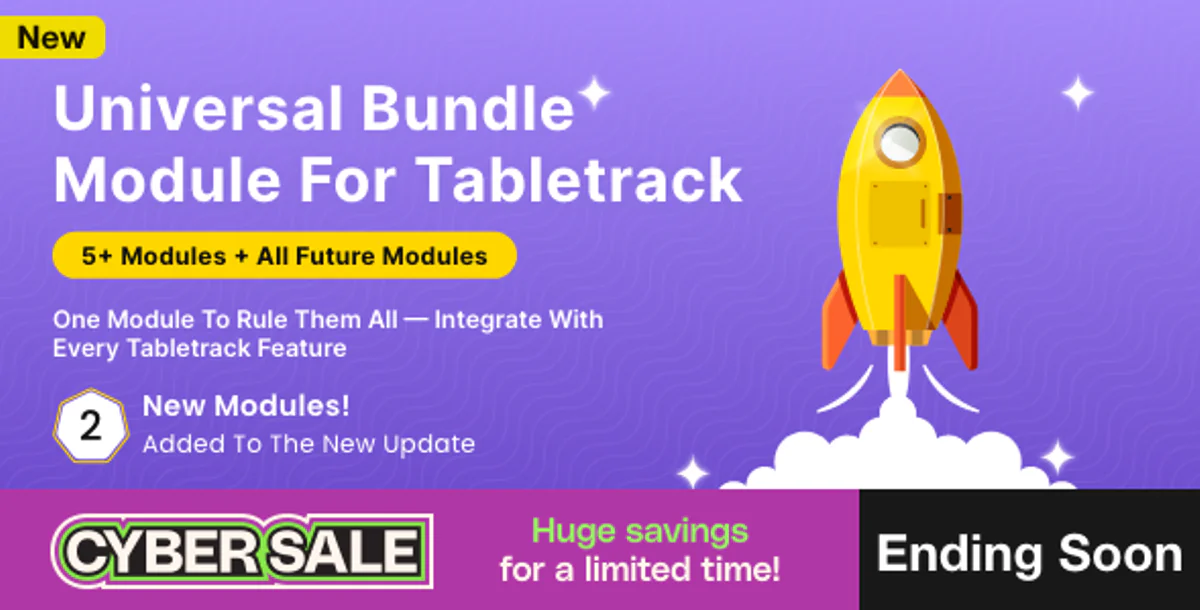 Universal Modules Bundle for Tabletrack