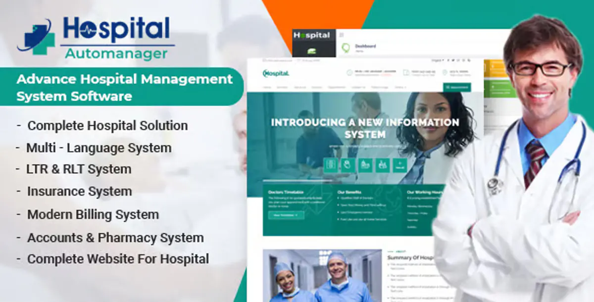 SmartClinic Hospital AutoManager | Advance Hospital Management System Software